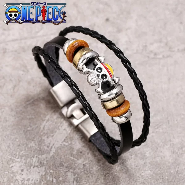 Anime Accessoires Bracelet One Piece Jolly Roger – Image 6