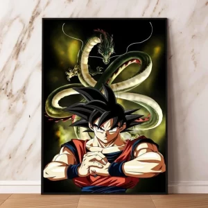 Anime Posters Dragon ball Princess Snake Et Guko Toile