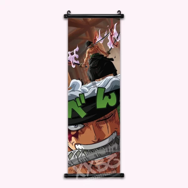 Anime Posters One Piece Rononoa Zoro Le style des trois épées