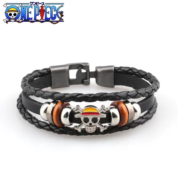 Anime Accessoires Bracelet One Piece Jolly Roger – Image 7