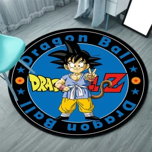 Tapis Dragon ball Rond Petit Son Goku T1