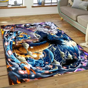 Tapis One Piece Luffy Gear 5 Kaido's Dragon