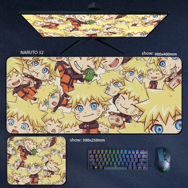 Tapis Naruto Clavier Et Souris Mini Uzumaki