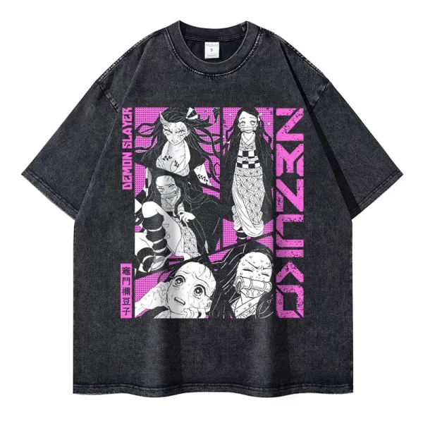 T-Shirt Demon Slayer Vintage Nezuko