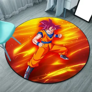 Tapis Dragon ball Rond Son Goku T5