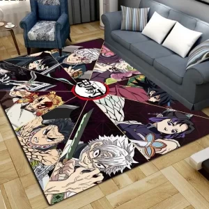 Tapis Demon Slayer Hashira Art