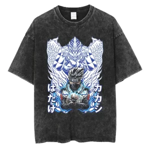 T-Shirt Naruto Vintage Kakashi T3