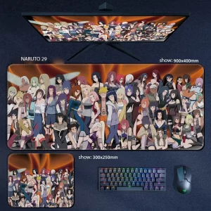 Tapis Naruto Clavier Et Souris Naruto Family