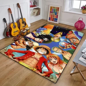 Tapis One Piece Straw Hat Pirates Smile