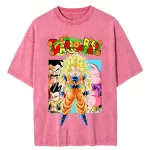 T-Shirt Dragon ball Vintage Goku T9