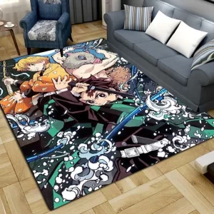 Tapis Demon Slayer Tanjiro Zenitsu Inosuke