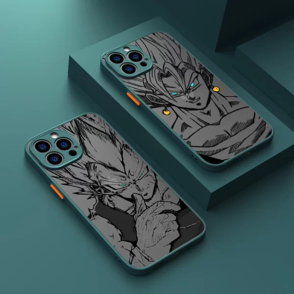 Coques Dragon Ball IPhone Mat Goku C4 – Image 2