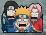 Tapis Naruto Uzumaki Sasuke Sakura