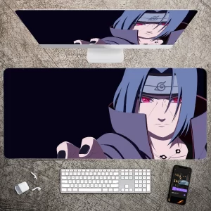 Tapis Naruto Clavier Itachi Sharingan