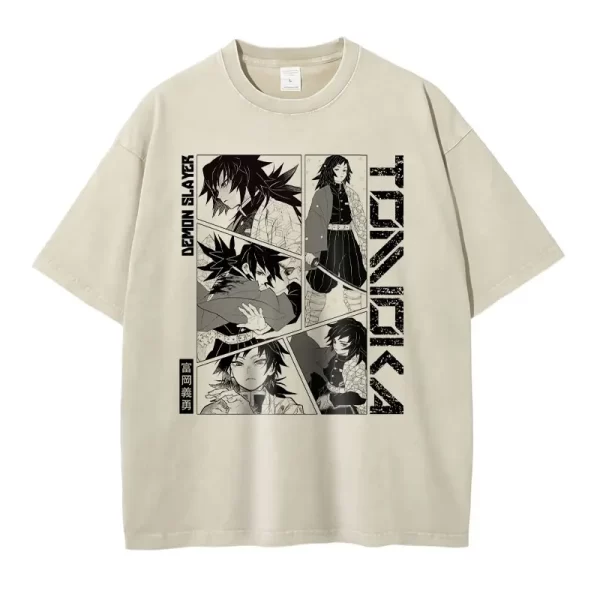 T-Shirt Demon Slayer Vintage Tomioka T1