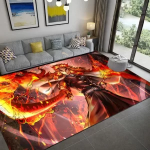 Tapis Demon Slayer Kyōjurō Rengoku