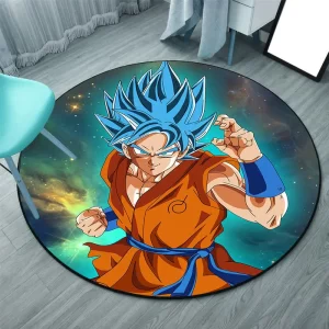 Tapis Dragon ball Rond Son Goku T3