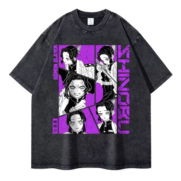 T-Shirt Demon Slayer Vintage Shinobu T1