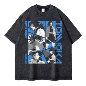 T-Shirt Demon Slayer Vintage Tomioka