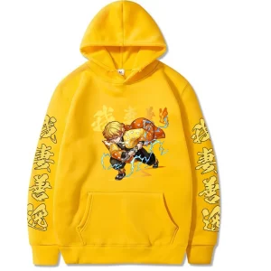 Pull Demon Slayer Agatsuma Zenitsu Jaune