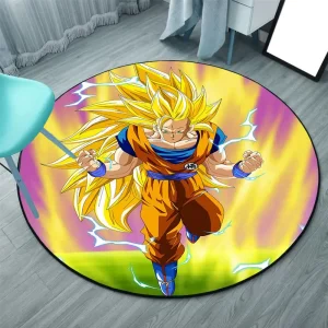 Tapis Dragon ball Rond Son Goku T4