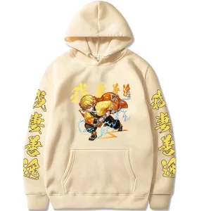 Pull Demon Slayer Agatsuma Zenitsu Beige