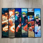 Tapis Naruto Uzumaki All Forms Transformations