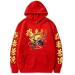 Pull Demon Slayer Agatsuma Zenitsu Rouge