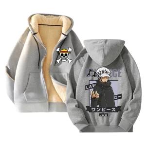 Veste One Piece Grise Trafalgar Law