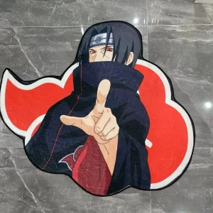 Tapis Naruto Itachi Akatsuki Nuage