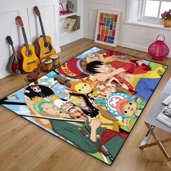 Tapis One Piece Straw Hat Pirates