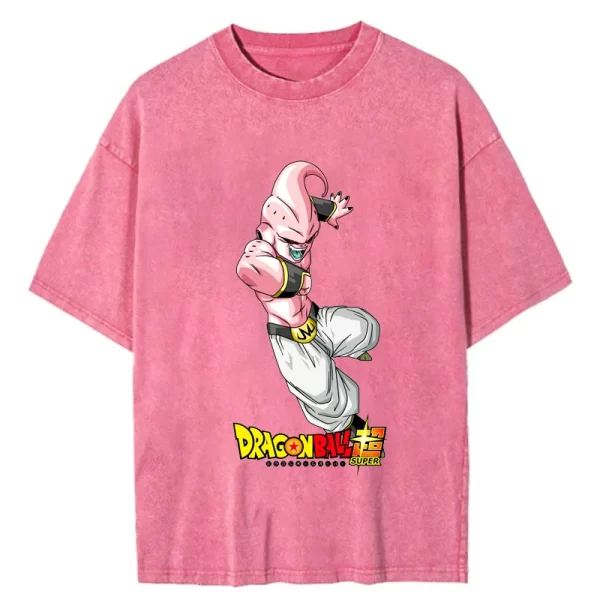 T-Shirt Dragon ball Vintage Majin Buu T3