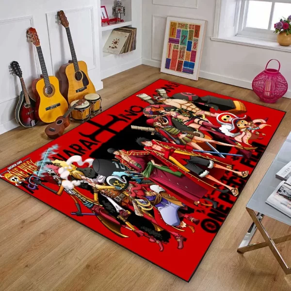 Tapis One Piece Straw Hat Pirates Membre