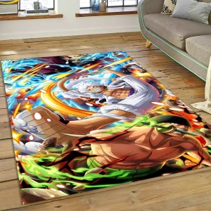 Tapis One Piece Luffy Gear 5 Zoro