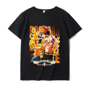 T-shirt One piece Portgaz D. Ace