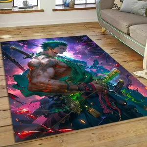 Tapis One Piece Zoro Art