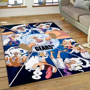 Tapis One Piece Luffy Gear 5 Decor