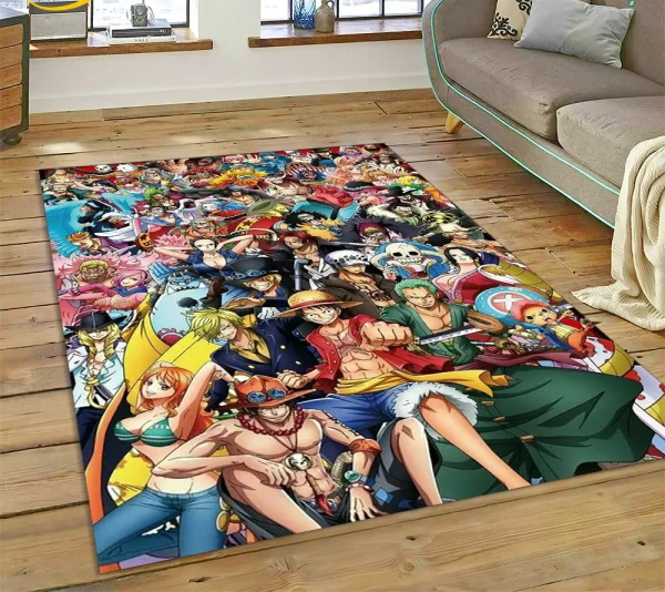 Tapis One Piece Personnages