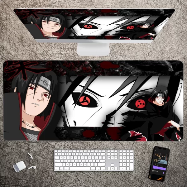 Tapis Naruto Itachi Uchiha Sharingan