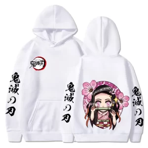 Pull Demon Slayer Kamado Nezuko Blanc