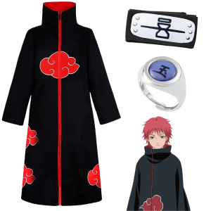 Cosplay Naruto Sasori Akatsuki Costume