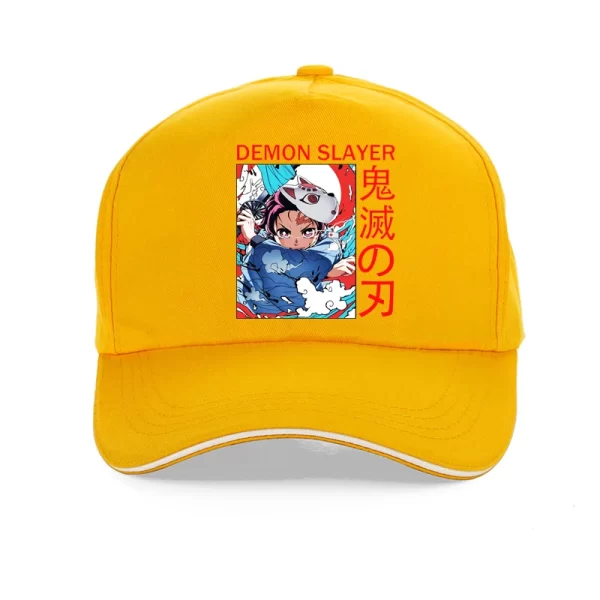 Casquette Demon Slayer Jaune C6