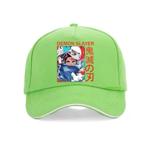 Casquette Demon Slayer Verte C9