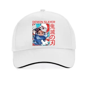 Casquette Demon Slayer Blanc C2