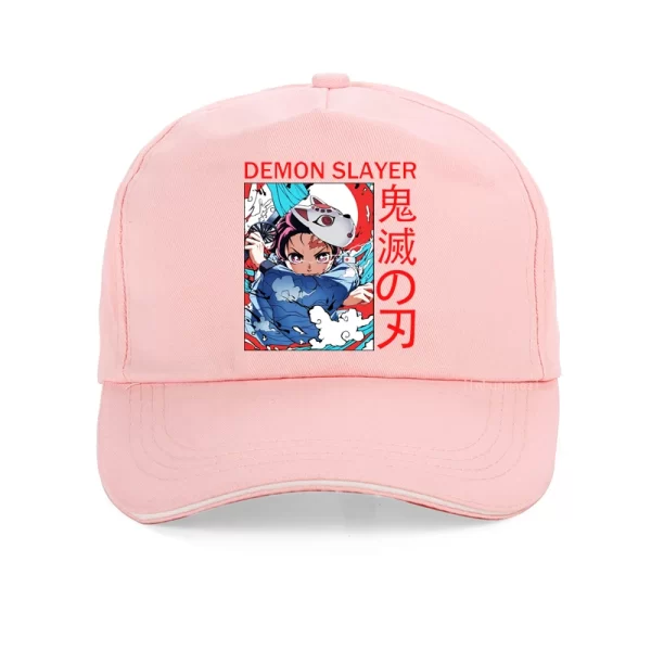 Casquette Demon Slayer Rose C8