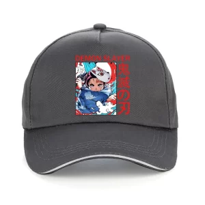 Casquette Demon Slayer Gris C3