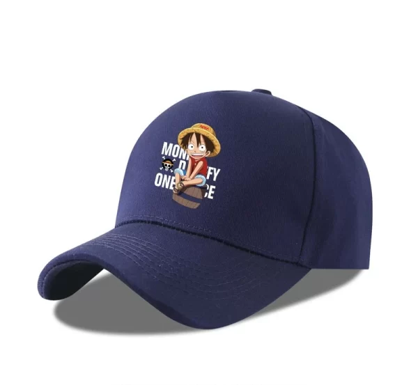 Casquette One Piece Bleu Marine Luffy A17