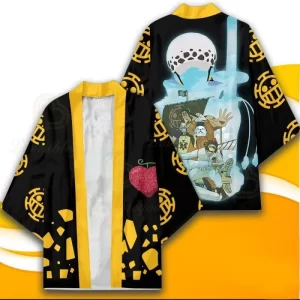 Cosplay One Piece Kimono Trafalgar Law