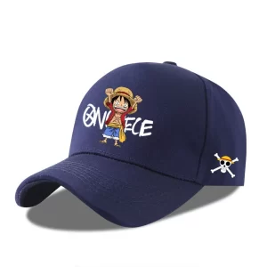 Casquette One Piece Bleu Marine Luffy A16