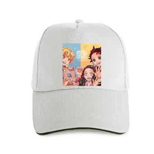 Casquette Demon Slayer Blanc C13